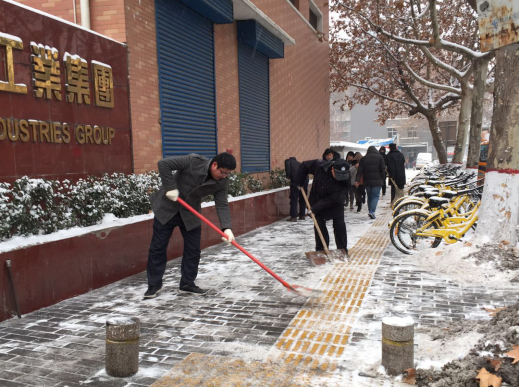 雪一直下，我們一直在：工投集團除雪掠影